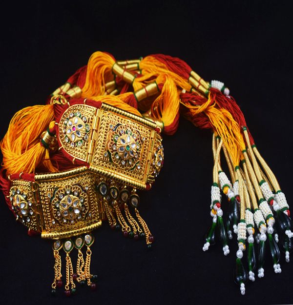 Rajasthani bajuband clearance design