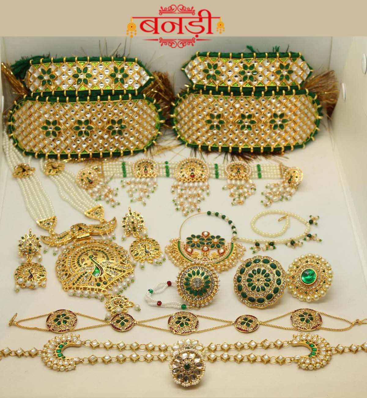 Rajputi hot sale jewellery set